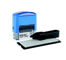 4911/DB TYPO IDEAL САМОНАБОРНЫЙ ШТАМП, 3 СТРОКИ, 38х14мм, 1 КАССА